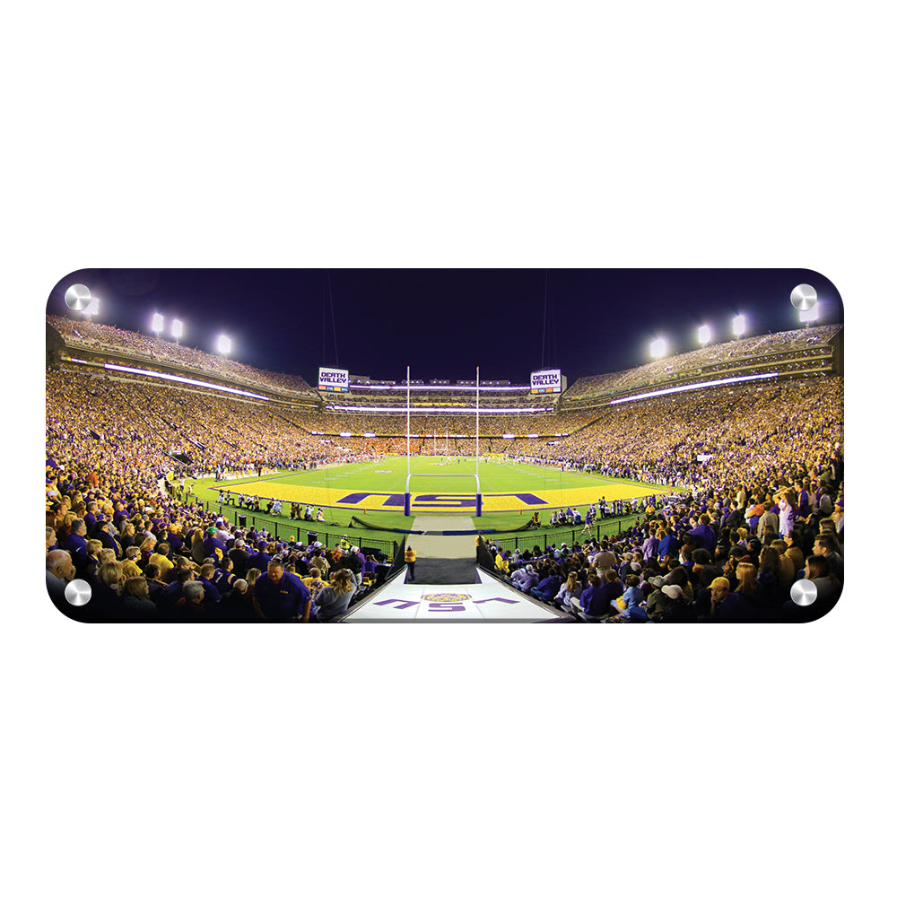 LSU Tigers - Death Valley Pano - College Wall Art #Canvas