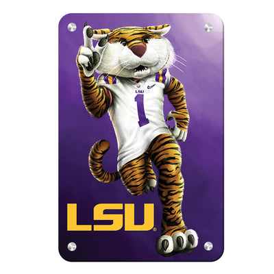 LSU Tigers - LSU Mike - College Wall Art #Metal