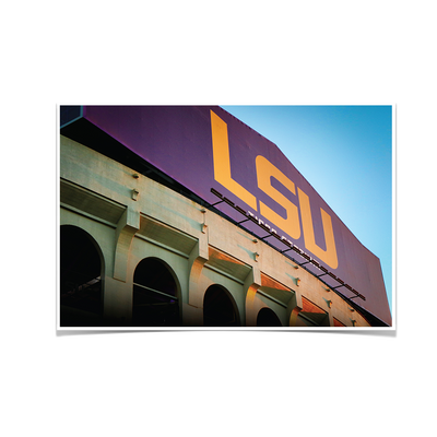 LSU Tigers - Tiger Stadium - College Wall Art #Poster