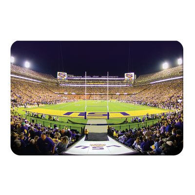 LSU TIGERS - LSU End Zone - College Wall Art #PVC