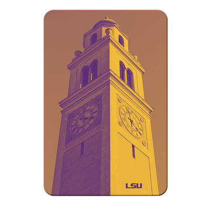 LSU Tigers - Memorial Tower Duotone - College Wall Art #PVC