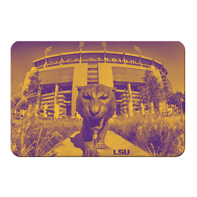 LSU Tigers - Tiger Stadium Duotone - College Wall Art #PVC