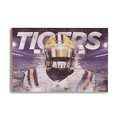 LSU Tigers - Epic LSU - College Wall Art #Wood