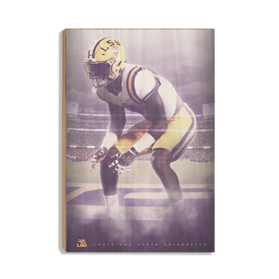 LSU Tigers - Defend Tiger - College Wall Art #Wood