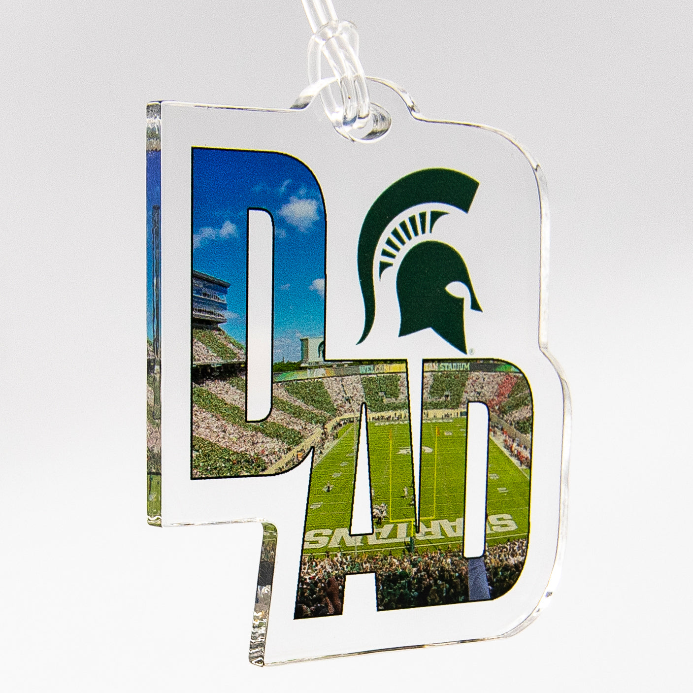 Michigan State Spartans - Michigan State Dad Bag Tag