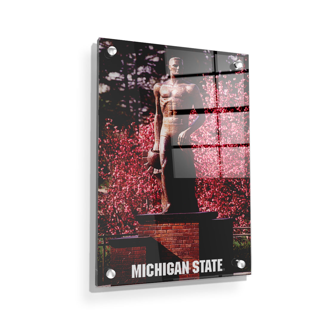 Michigan State - Michigan State Spring Sparty - College Wall Art #Canvas