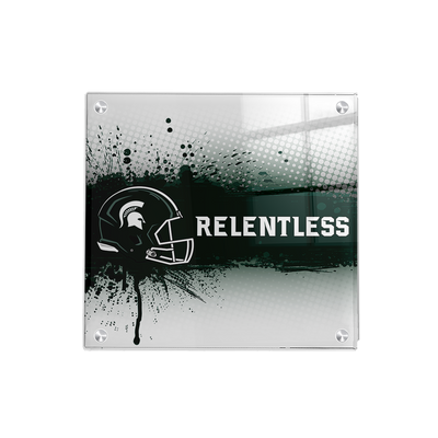 Michigan State - Relentless - College Wall Art #Acrylic