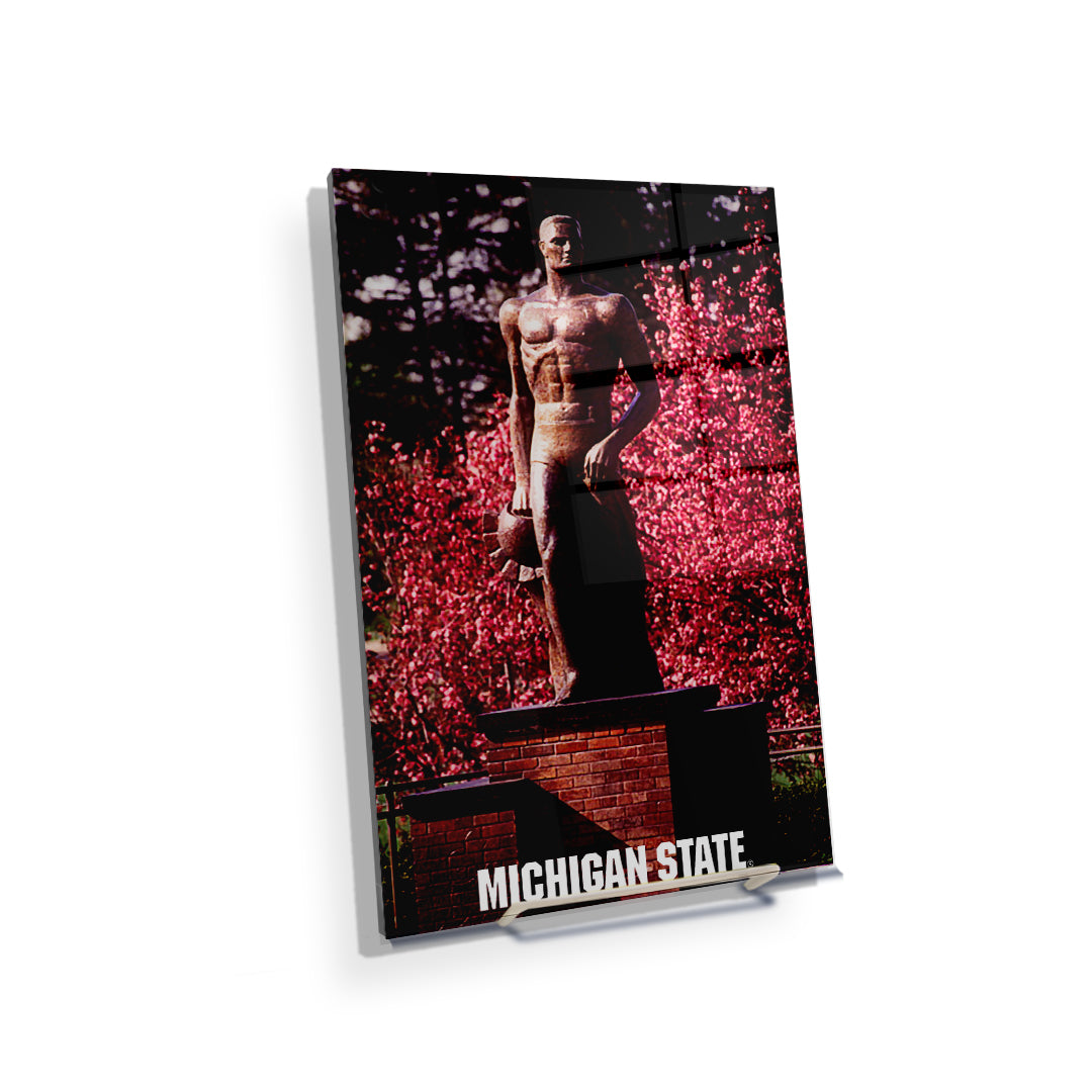 Michigan State - Michigan State Spring Sparty - College Wall Art #Canvas