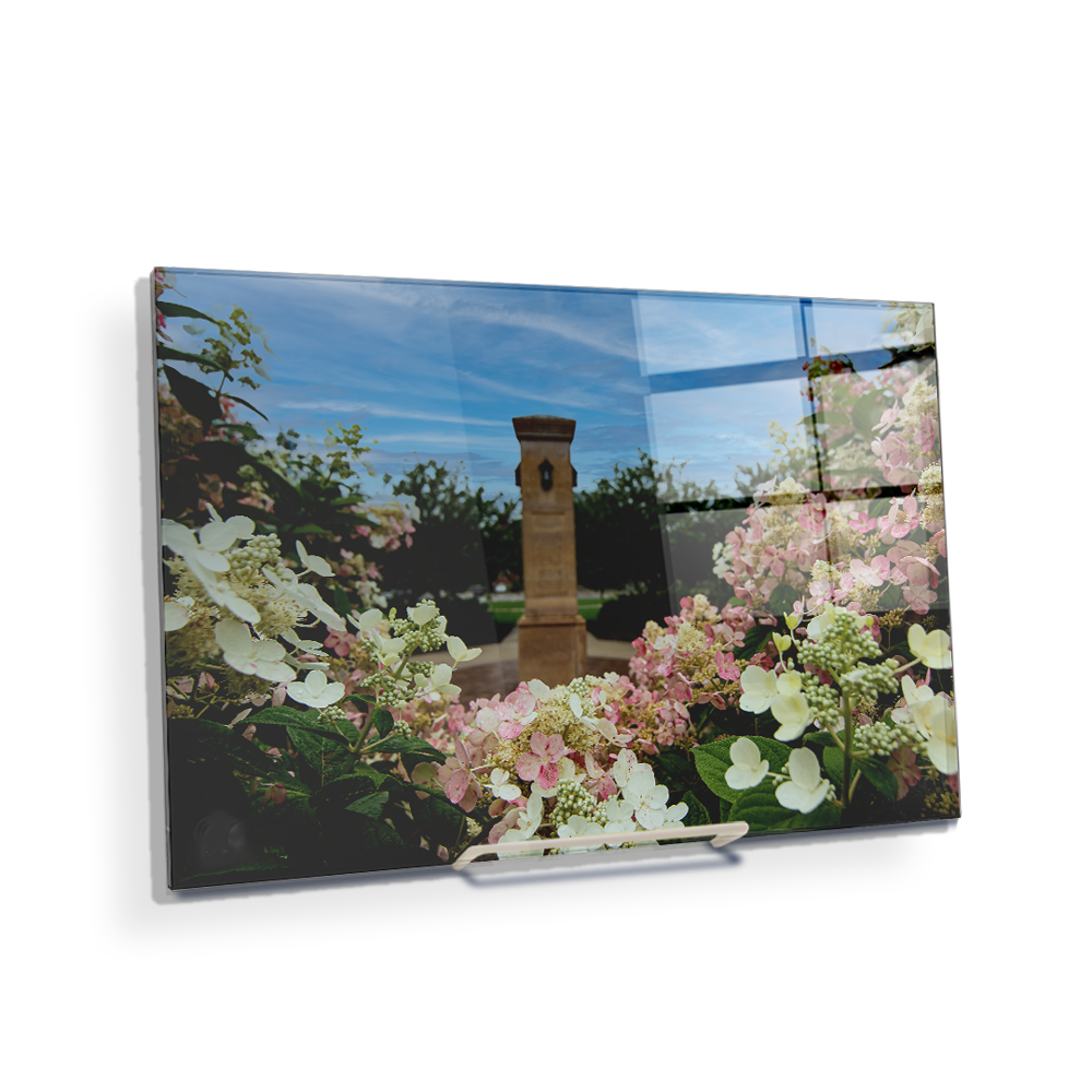 Michigan State - Benafactor Plaza Flowers - College Wall Art #Canvas