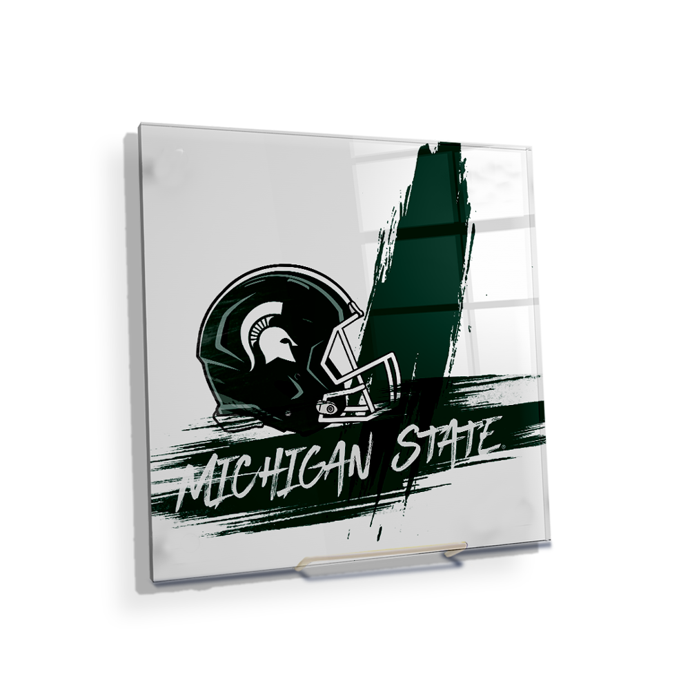 Michigan State - Michigan State Paint - College Wall Art #Canvas