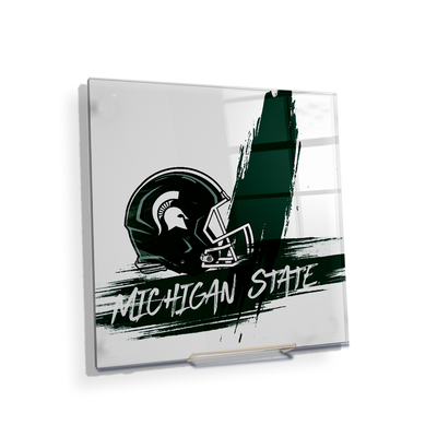 Michigan State - Michigan State Paint - College Wall Art #Acrylic Mini