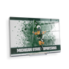 Michigan State - Sparty's Michigan State Spartans - College Wall Art #Acrylic Mini