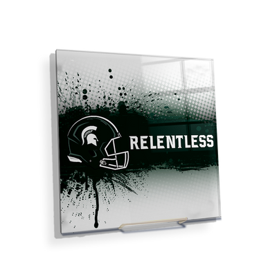 Michigan State - Relentless - College Wall Art #Acrylic Mini