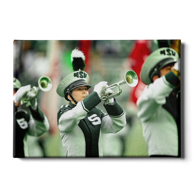 Michigan State - Spartan Marching Band - College Wall Art #Canvas