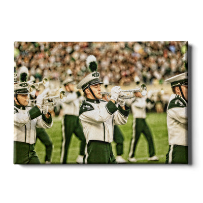 Michigan State - MSU Marching Band - College Wall Art #Canvas