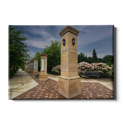 Michigan State - Benefactors Plaza - College Wall Art #Canvas