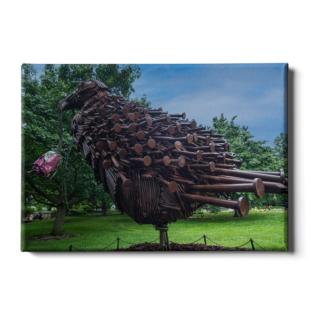 Michigan State - MSU Bird - College Wall Art #Canvas