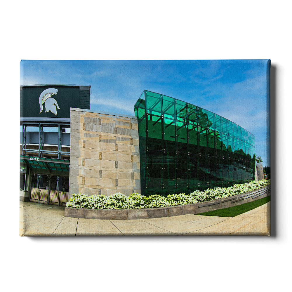 Michigan State - Spartan Stadium - College Wall Art #Canvas