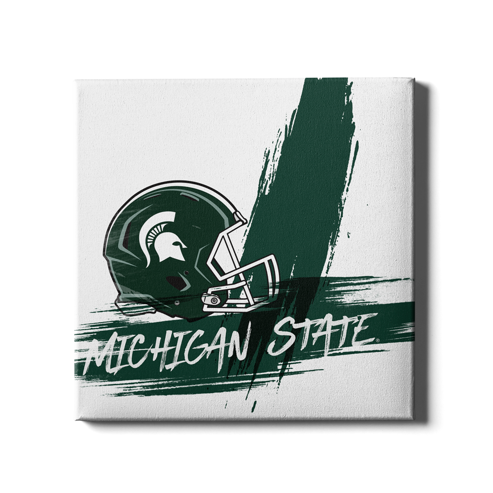 Michigan State - Michigan State Paint - College Wall Art #Canvas