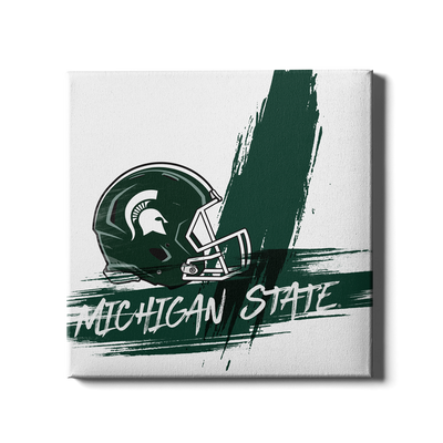 Michigan State - Michigan State Paint - College Wall Art #Canvas