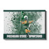 Michigan State - Sparty's Michigan State Spartans - College Wall Art #Canvas