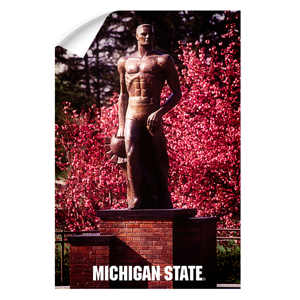 Michigan State - Michigan State Spring Sparty - College Wall Art #Canvas