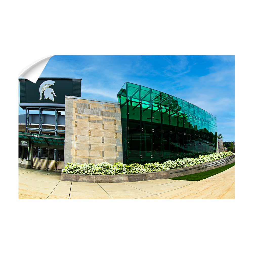 Michigan State - Spartan Stadium - College Wall Art #Canvas