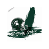 Michigan State - Michigan State Paint - College Wall Art #Metal