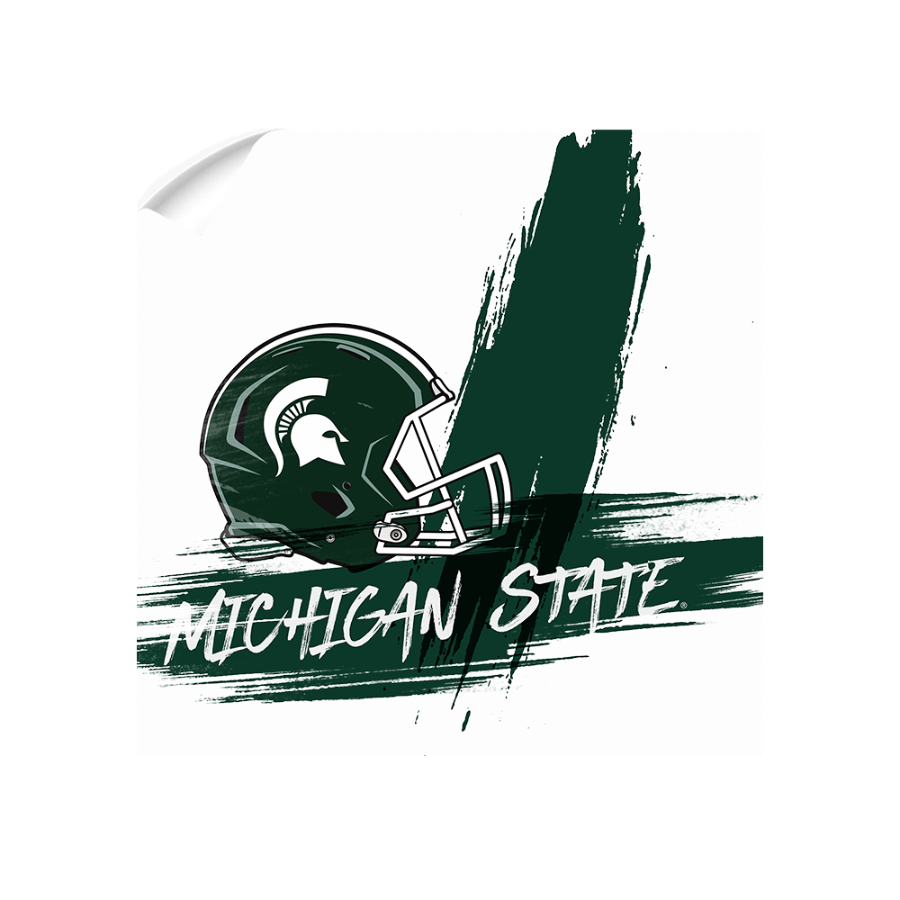 Michigan State - Michigan State Paint - College Wall Art #Canvas