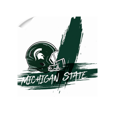 Michigan State - Michigan State Paint - College Wall Art #Metal