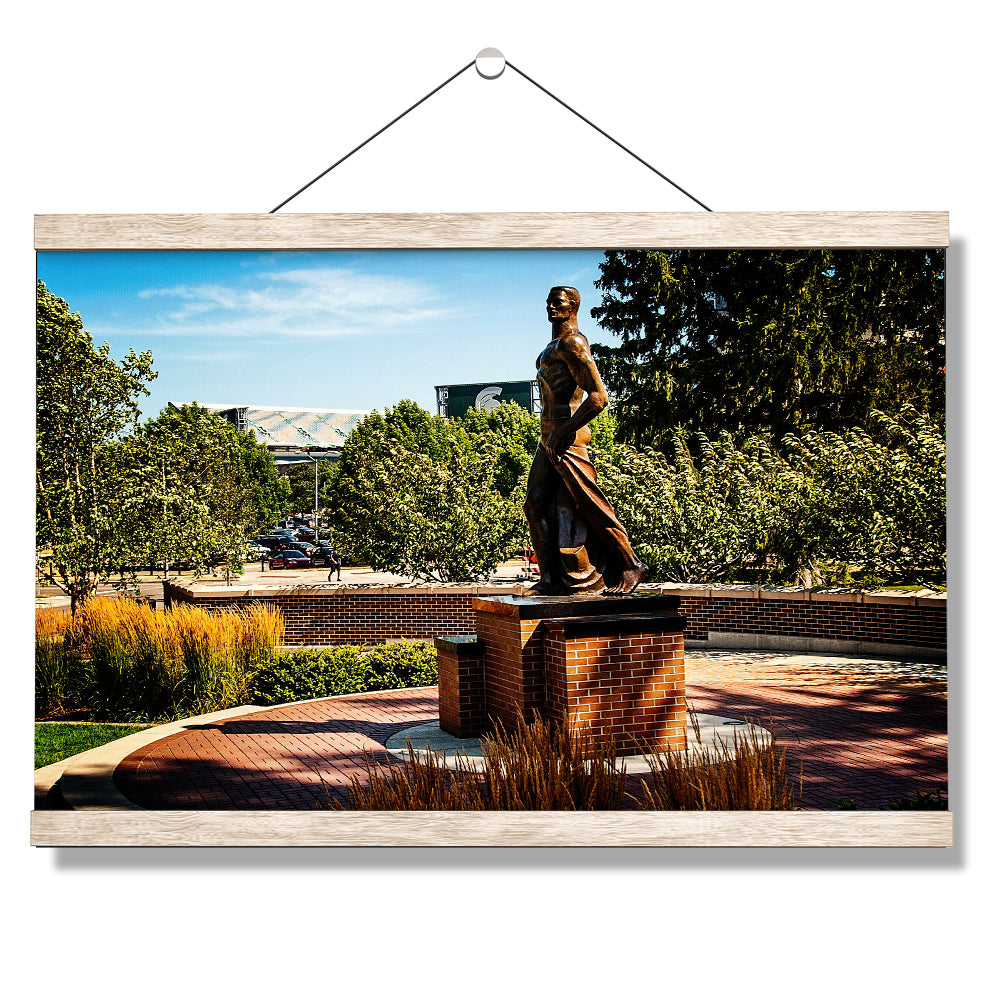 Michigan State - Sparty's Watch - College Wall Art #Canvas