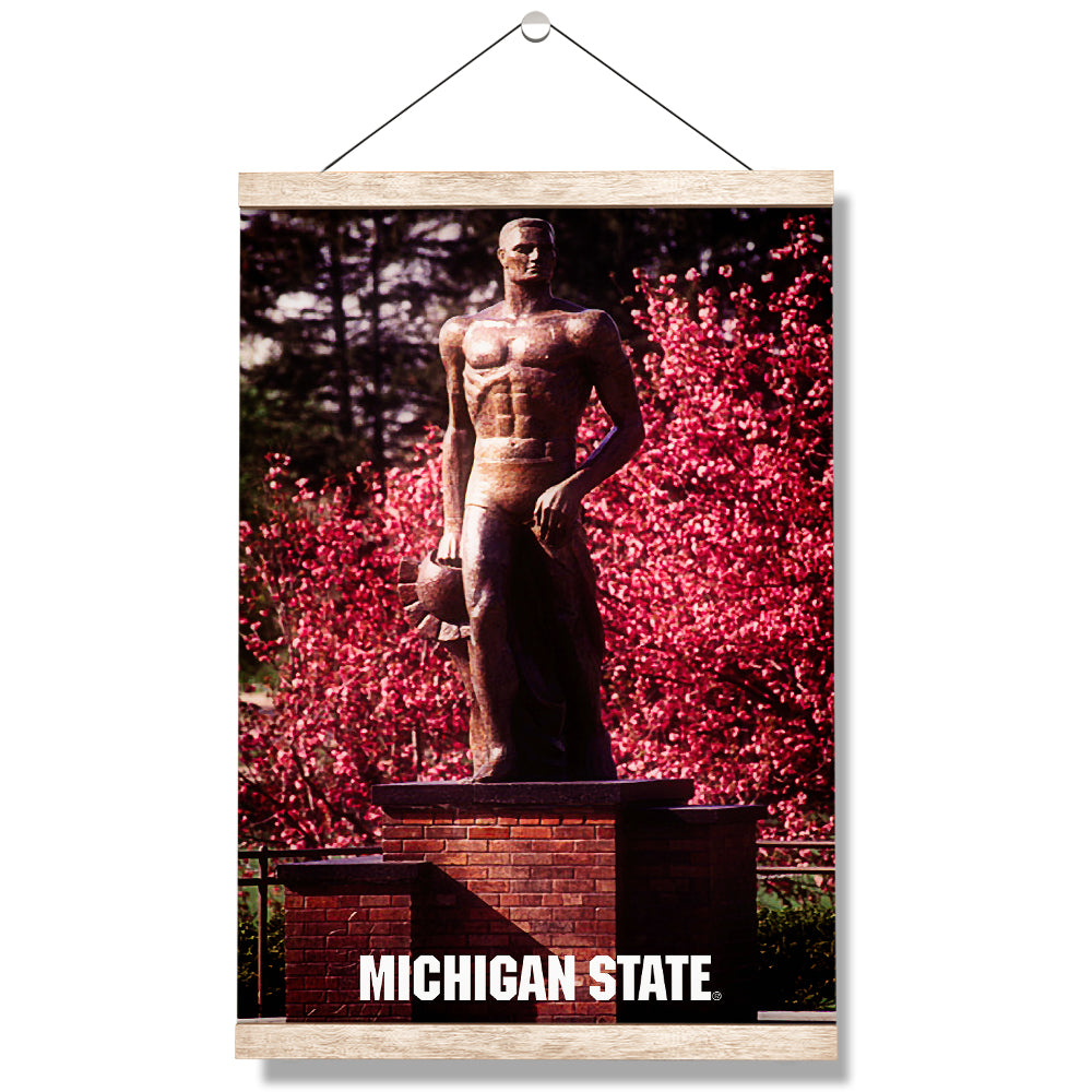 Michigan State - Michigan State Spring Sparty - College Wall Art #Canvas