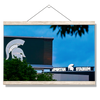 Michigan State - Spartan Stadium Lights - College Wall Art #Hanging Canvas