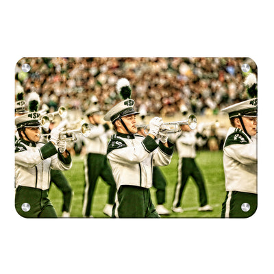 Michigan State - MSU Marching Band - College Wall Art #Metal