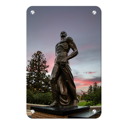 Michigan State - Spartan Sunset - College Wall Art #Metal