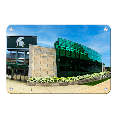 Michigan State - Spartan Stadium - College Wall Art #Metal