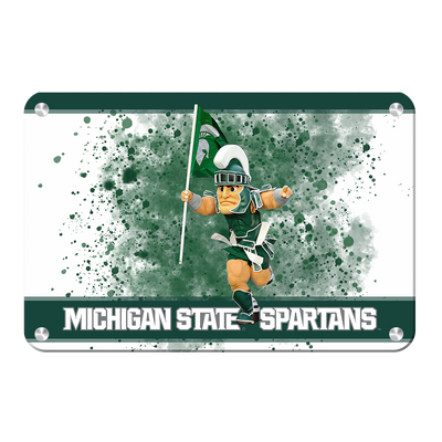 Michigan State - Sparty's Michigan State Spartans - College Wall Art #Metal