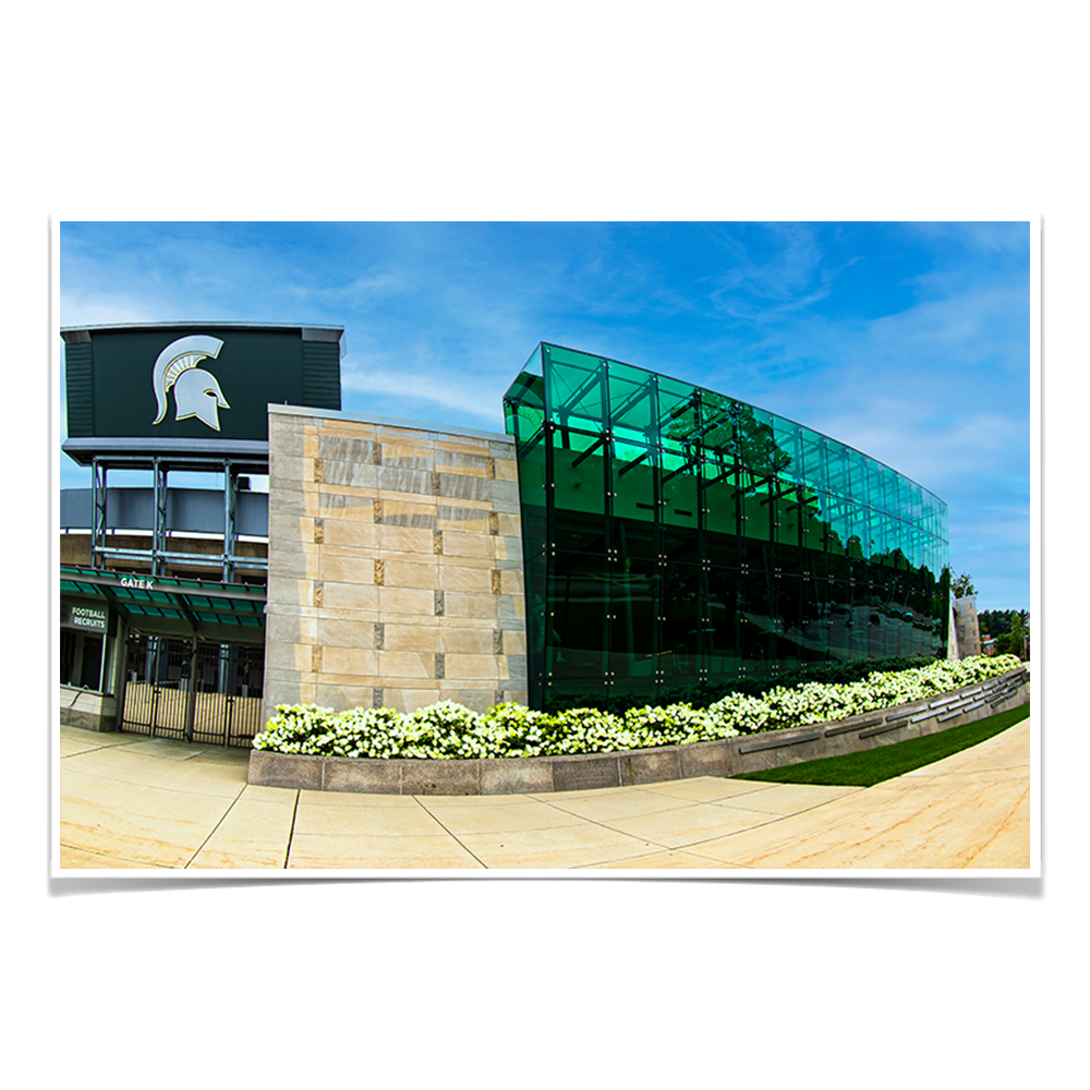 Michigan State - Spartan Stadium - College Wall Art #Canvas