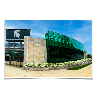 Michigan State - Spartan Stadium - College Wall Art #Poster