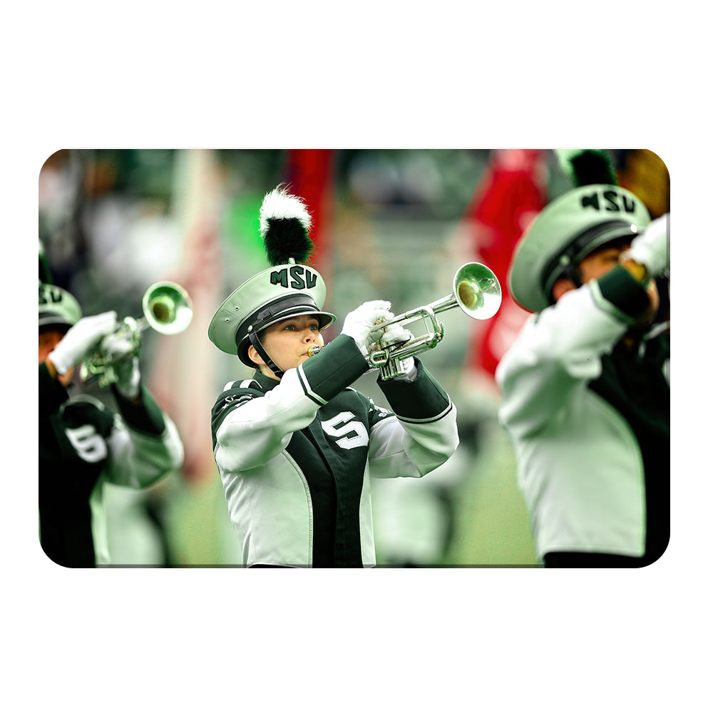 Michigan State - Spartan Marching Band - College Wall Art #Canvas