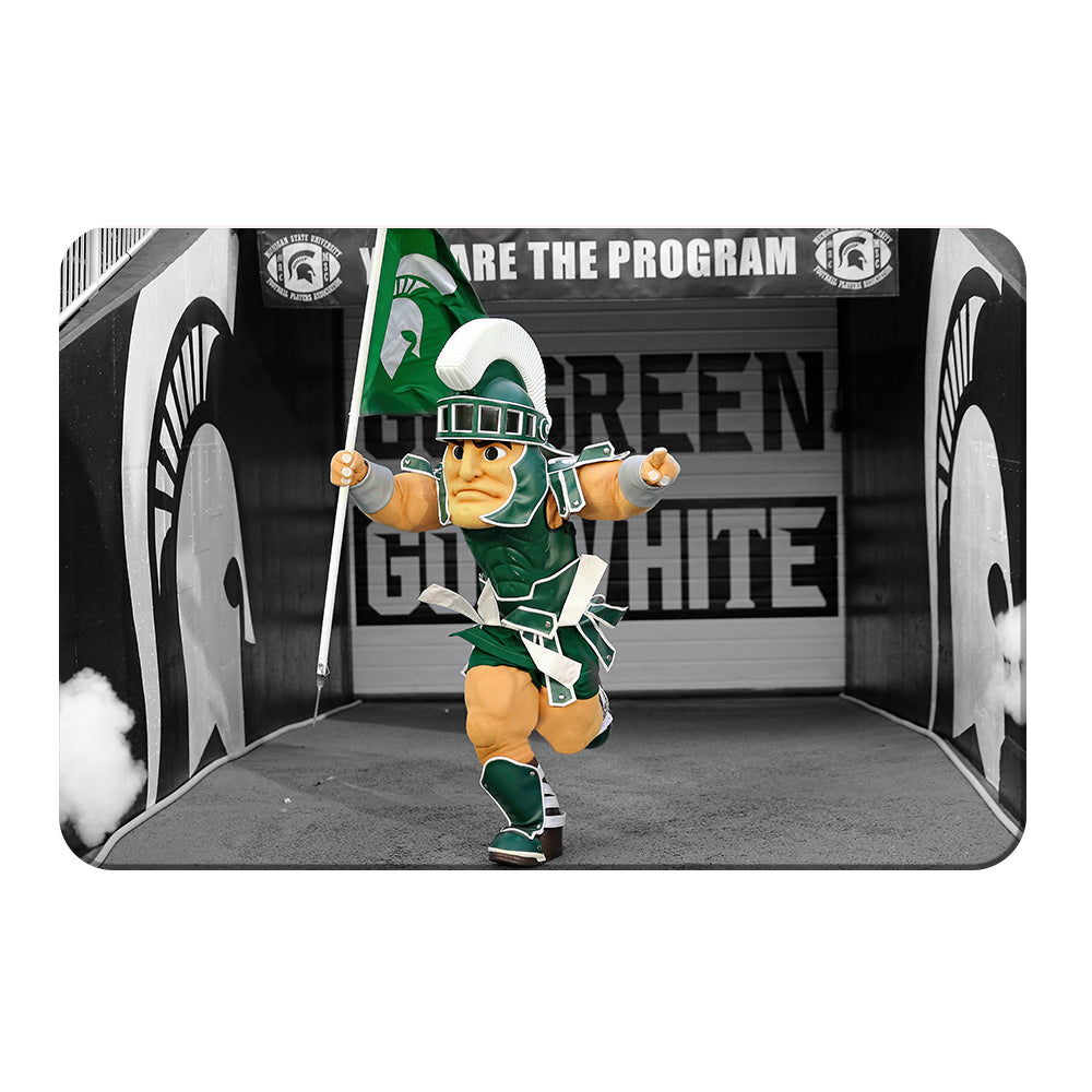 Michigan State - Here Come the Spartans - College Wall Art #Canvas