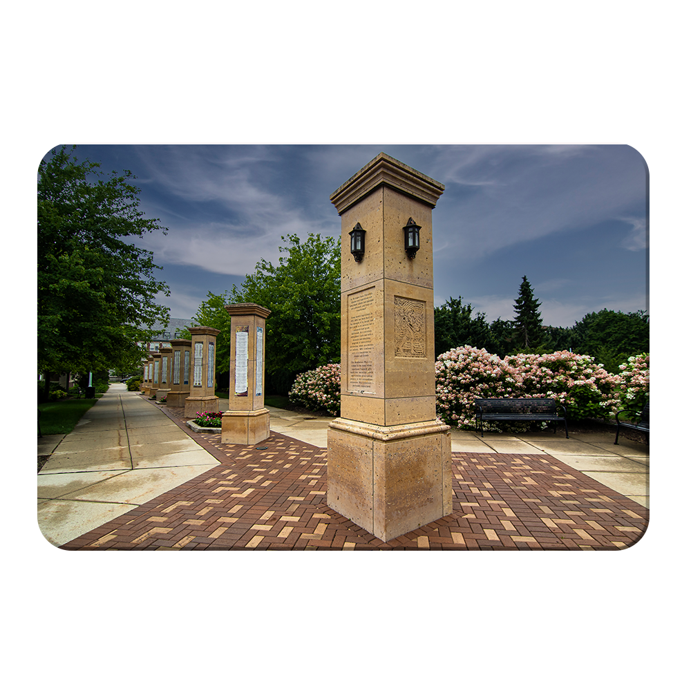 Michigan State - Benefactors Plaza - College Wall Art #Canvas