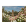 Michigan State - Benafactor Plaza Flowers - College Wall Art #Wood