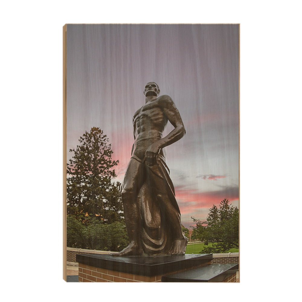 Michigan State - Spartan Sunset - College Wall Art #Canvas