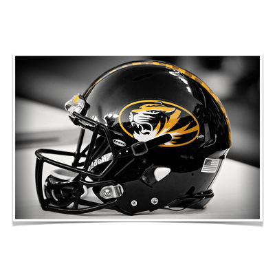 Missouri Tigers - Tiger Helmet - College Wall Art #Poster