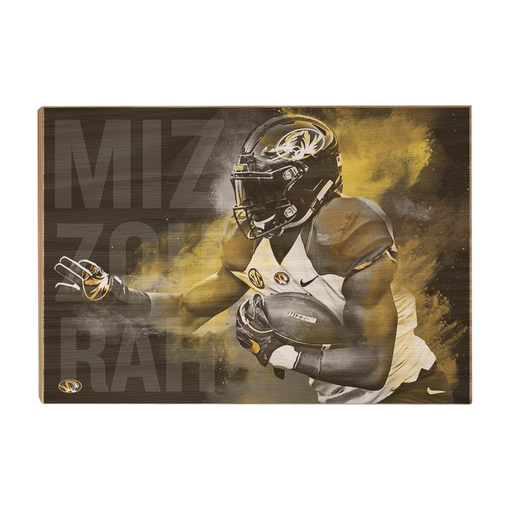 Missouri Tigers - MizzouRun - College Wall Art #Canvas