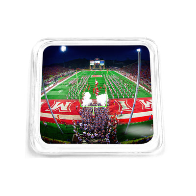 Miami RedHawks - Yager Stadium Grand Entrance Drink Coaster