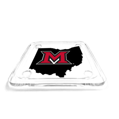 Miami RedHawks - Miami State Drink Coaster