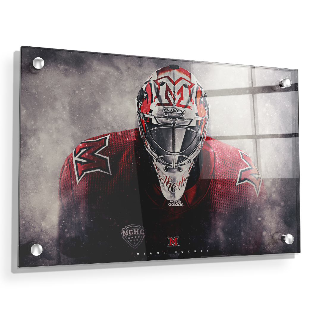 Miami RedHawks<sub>&reg;</sub> - Miami Hockey Bring It - College Wall Art#Canvas