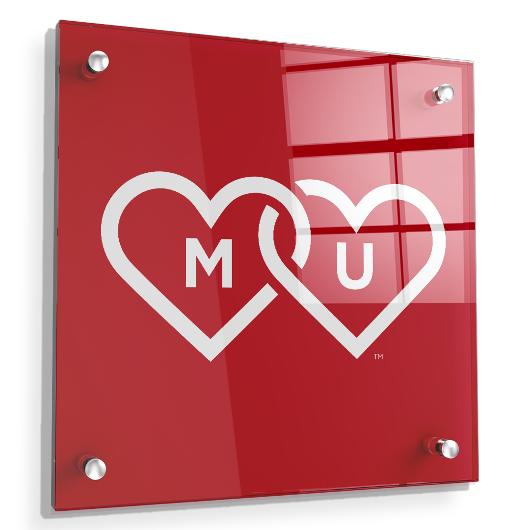 Miami RedHawks<sub>&reg;</sub> - Miami Merger - College Wall Art #Canvas